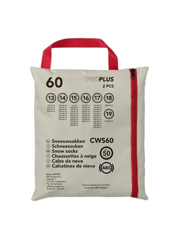 ProPlus Sneeuwsokken Auto - CWS60 - Set van 2