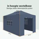 LifeGoods Partytent – 3x4.5 m