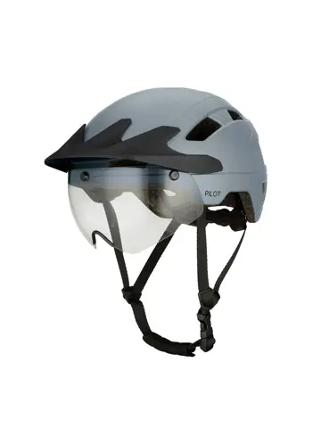 PILOT fietshelm met regencap