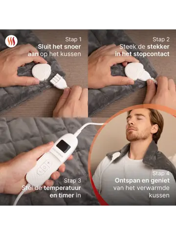 Seranova Verzwaard Warmtekussen - 60x30cm