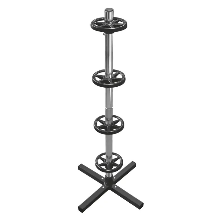 Aluminium velgenstandaard met bandenhoes