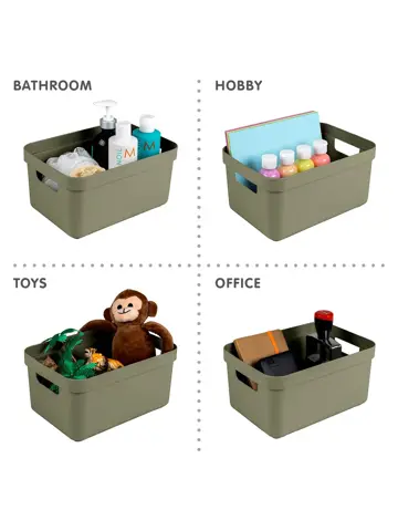 Sigma home - Opbergbox - 5L - 6-delig