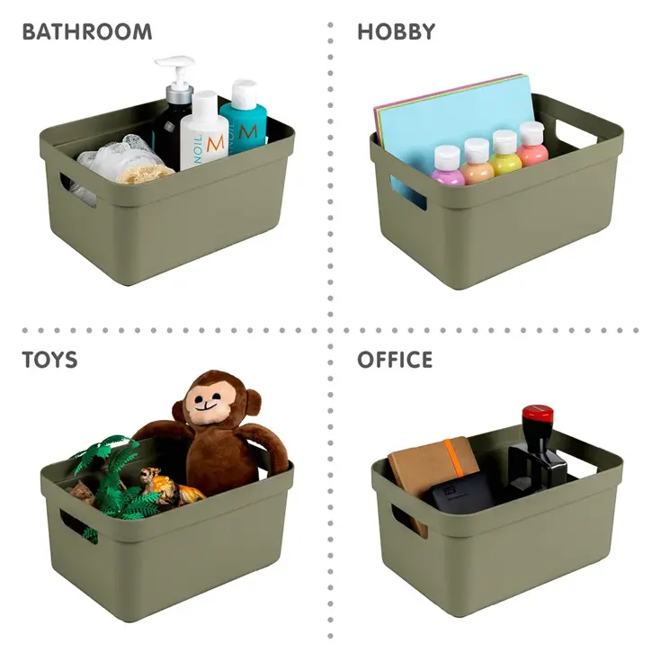 Sigma home - Opbergbox - 5L - 6-delig