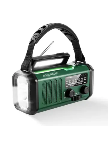 Noodradio solar Opwindbaar