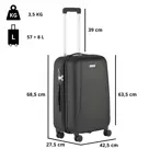CarryOn Skyhopper koffer / 57 L