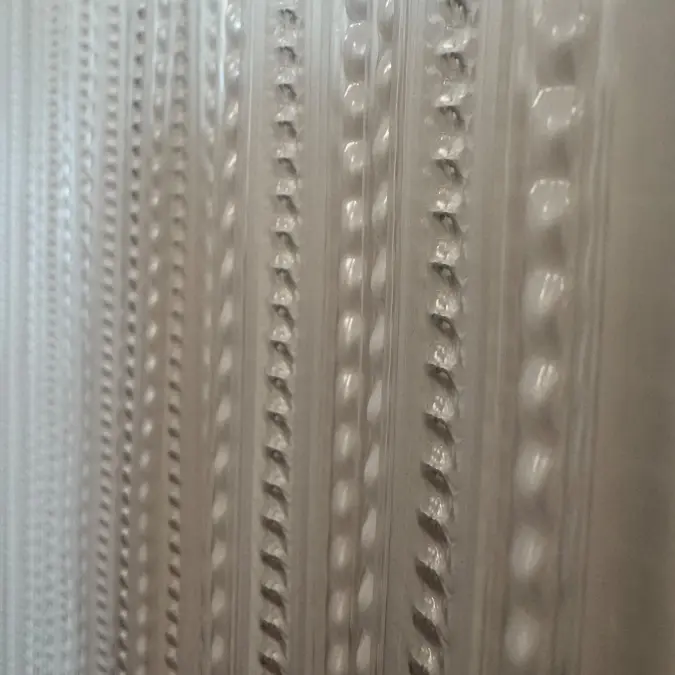 Deurgordijn - 90x220 cm Wit - Pvc - Hem
