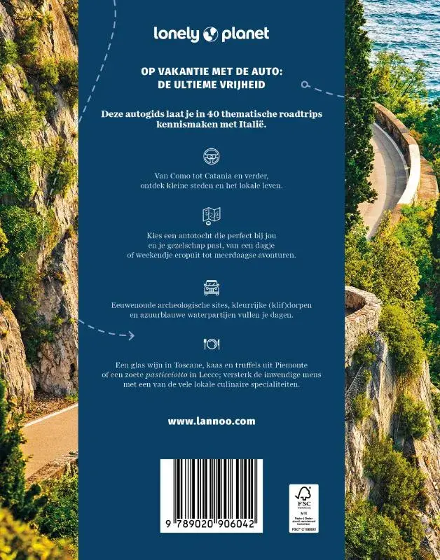 Lonely Planet autogids Italië