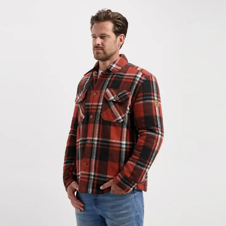 Jed - Heren vest - Shirt Collar