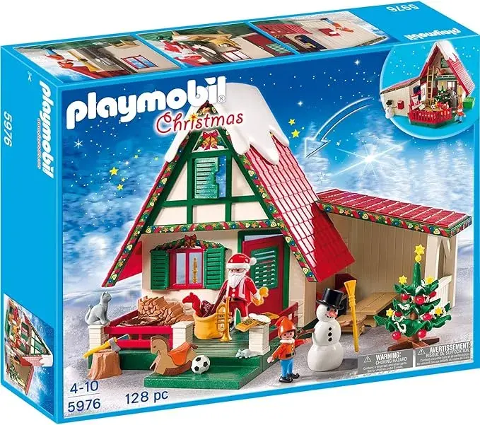 PLAYMOBIL® Bij De Kerstman Thuis 5976