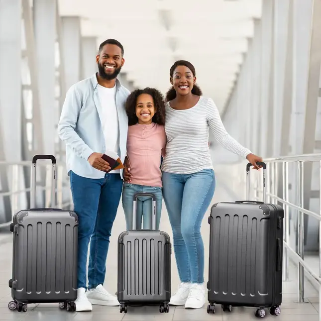 TRVLMORE Kofferset - 3 Delig - 38L