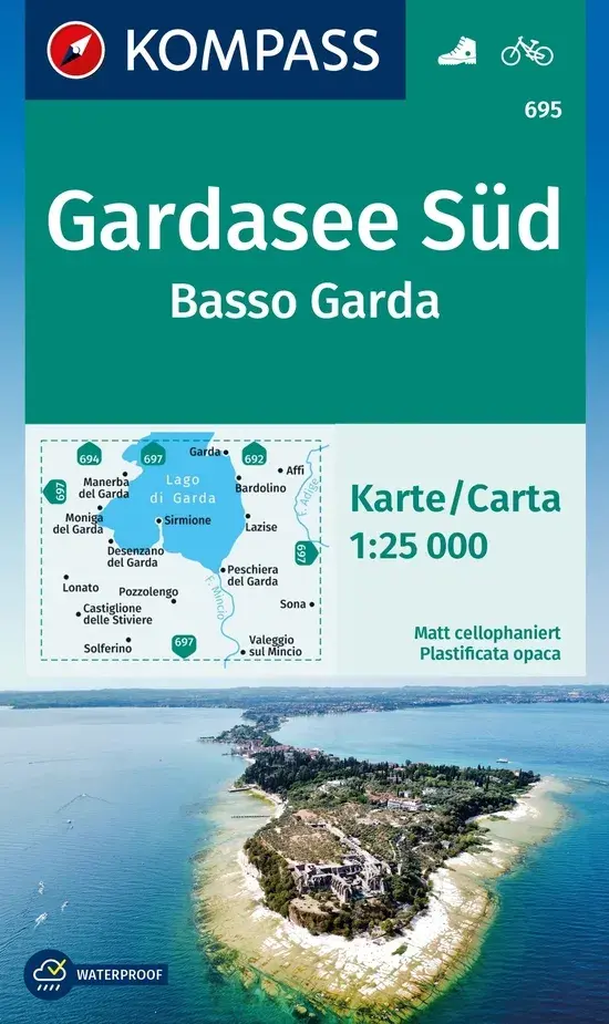 Wandelkaart WK695 Gardasee Süd