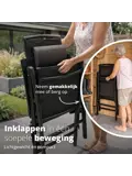 Luma Verstelbare Aluminium Tuinstoelen 2x