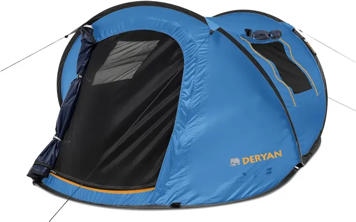 Dome Pop Up Tent - 2 Persoons - 2000MM waterkolom