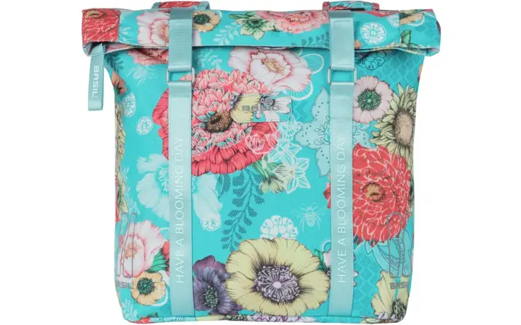 Basil Dubbele Fietstas Bloom Field 35 Liter