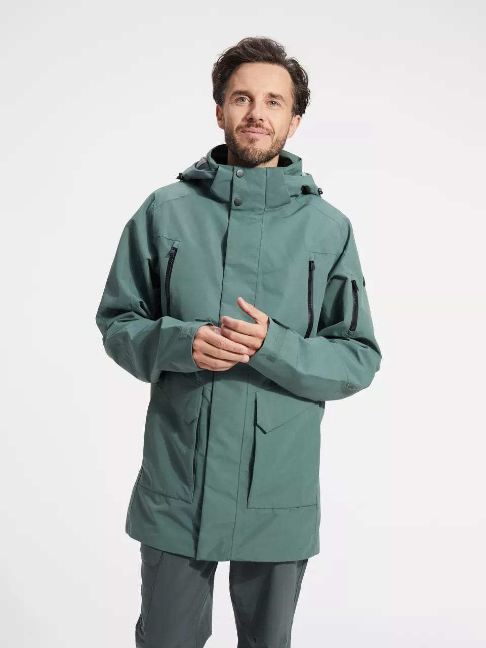 ANWB  Norwood  Parka heren  Human Nature  Groen   S