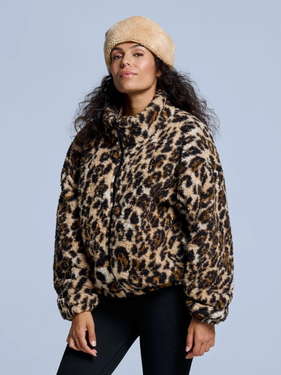 Teddy jassen voor dames met oren fleecejack winter lente overgangsjas schattige beer pluche jas met ritssluiting fleece mantel pluizig teddyjas losse pluche jas warme winterjas knuffeljas, grijs, M