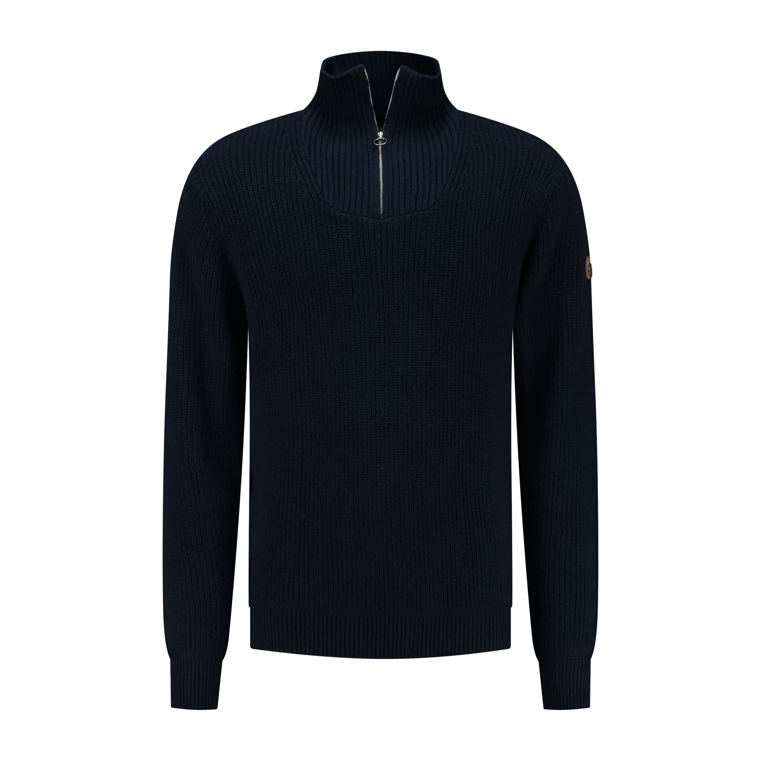 Travelin' Brecon  Heren trui  Marineblauw