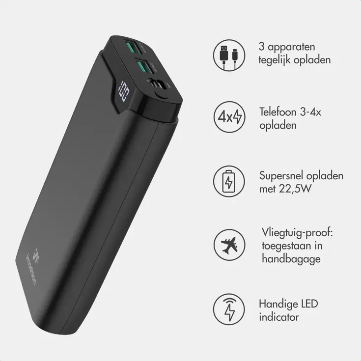 Powerbank 20.000 mAh