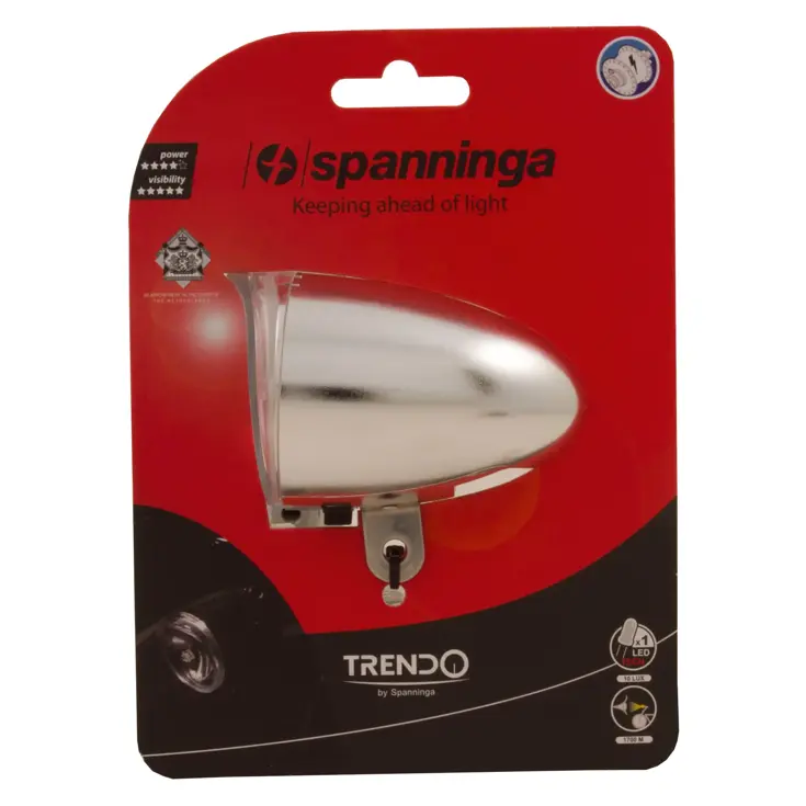 LED Dynamo Voorlamp Trendo voor Klassieke Fietsen
