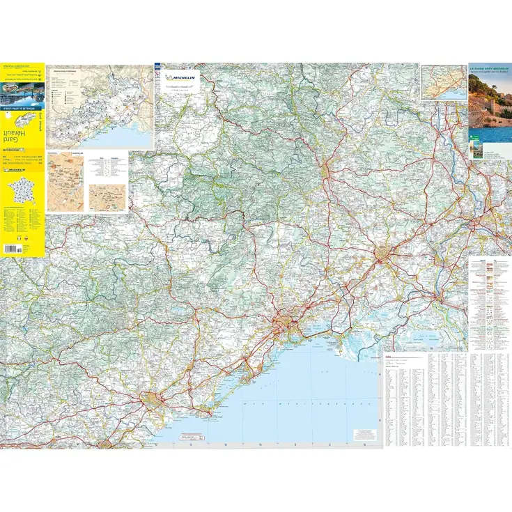 Wegenkaart Local 339 Gard - Herault