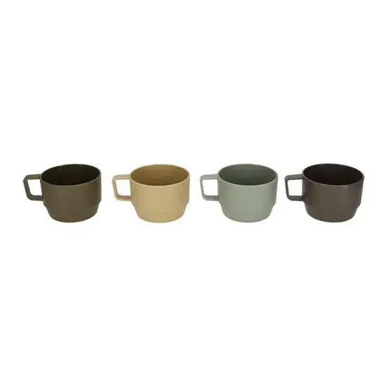 Camping Outdoor bekers - Set van 4