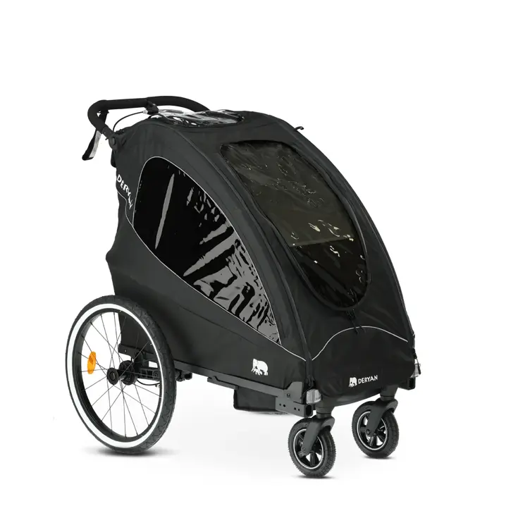 Luxe Fietskar - 3-in-1 model - Hardloopkinderwagen