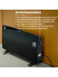 Curved Verwarmingspaneel van Glas