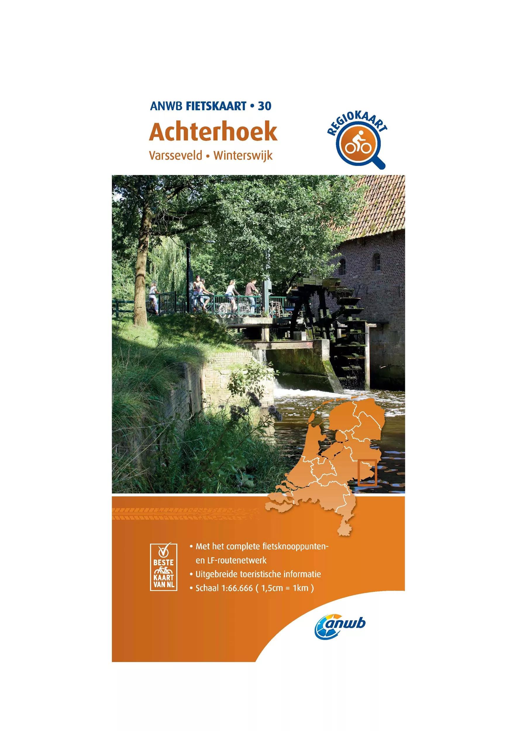 ANWB  Fietskaart 30- Achterhoek main product image