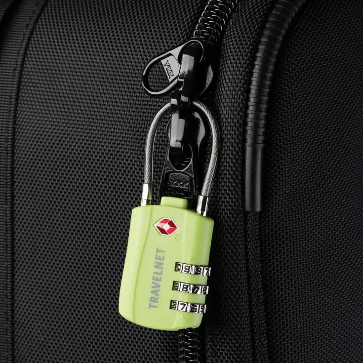 Travelnet TSA Reisslot met Cijfercode Set van 4