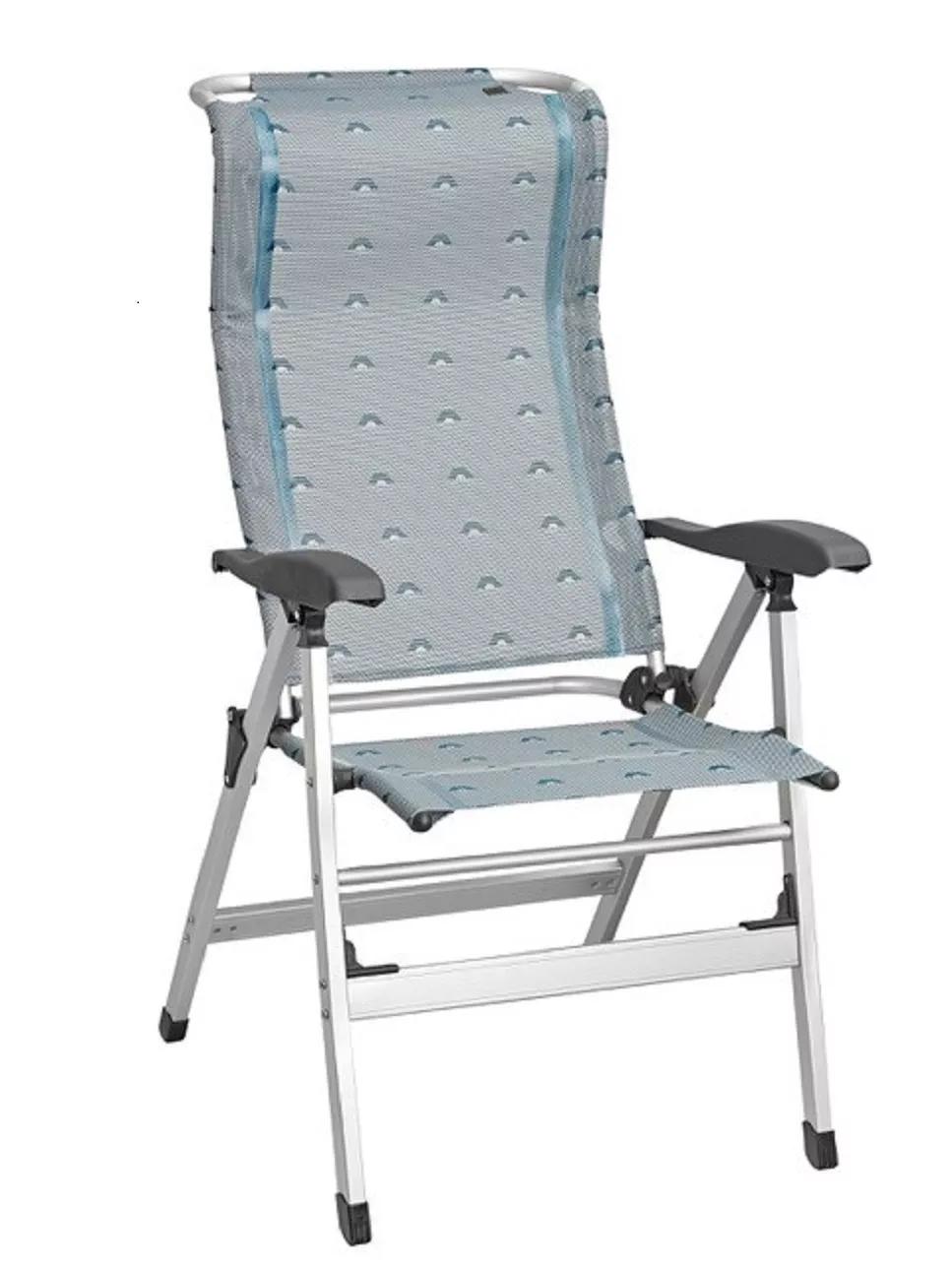 Opvouwbare kinderstoel 600D polyester zwart-crèmewit XXL Camping Homecall