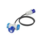 ProPlus Verloopkabel - 150cm - 3x2,5mm²