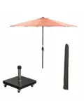 Lotus Stokparasol incl voet en hoes