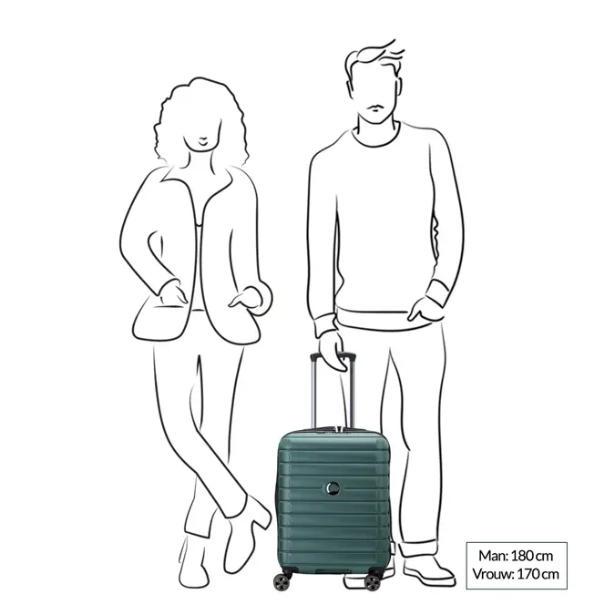 Delsey Shadow 5.0 koffer / 36 L