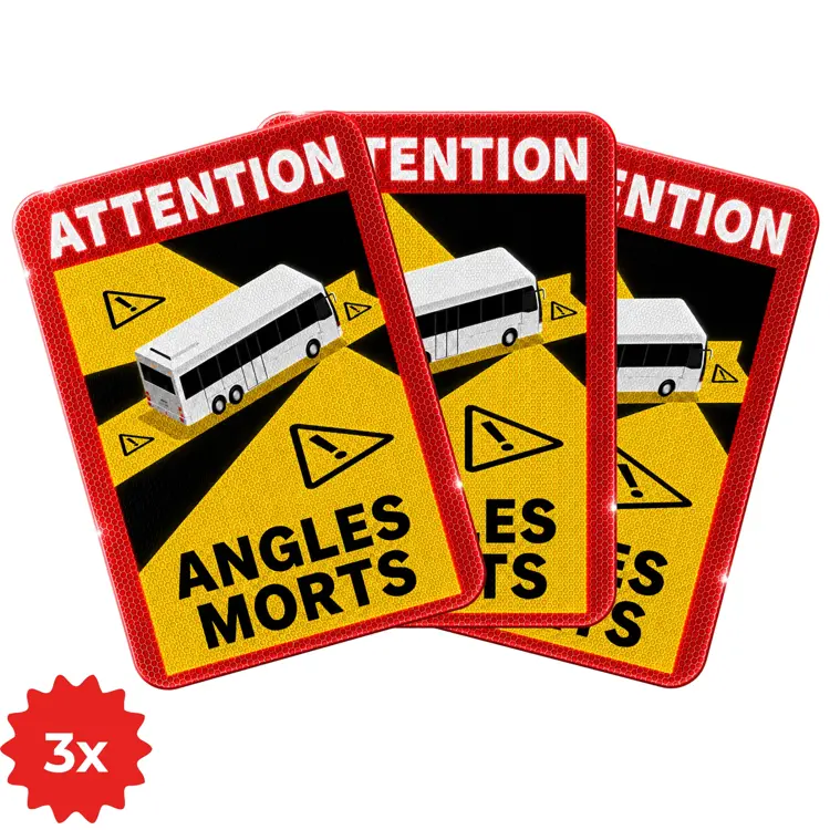 Angles Morts Camper - Sticker 3x
