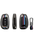 Metalen Sleutelhoesje voor Hyundai grijs B3