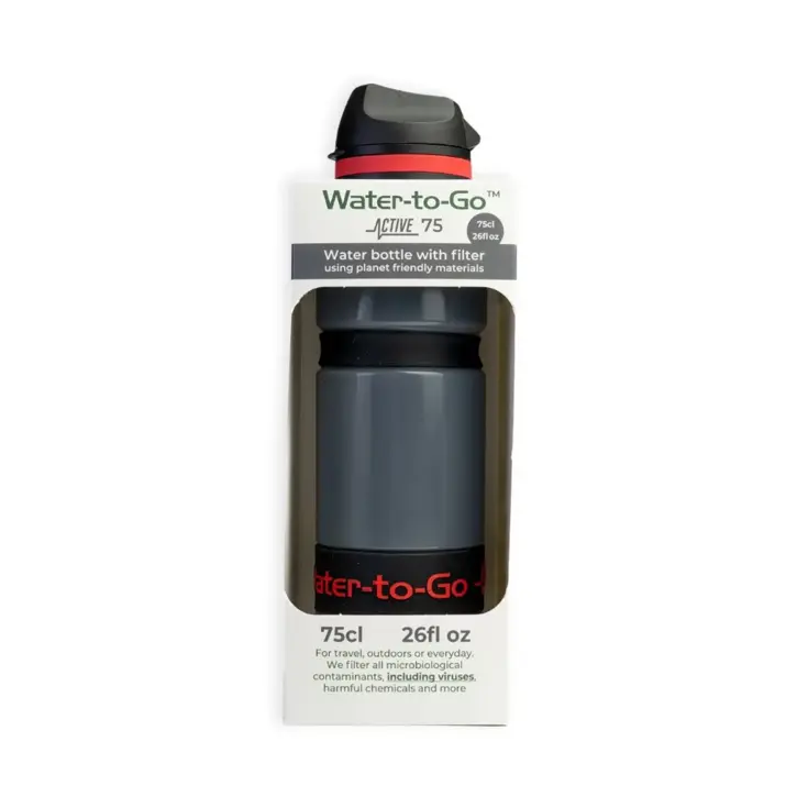 Waterfilter - Eco-Active 75cl - Rood