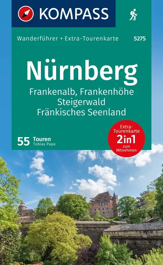 Kompass Wanderführer 5275 Nürnberg