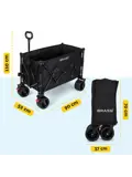 Opvouwbare Bolderkar - 165L - 100kg