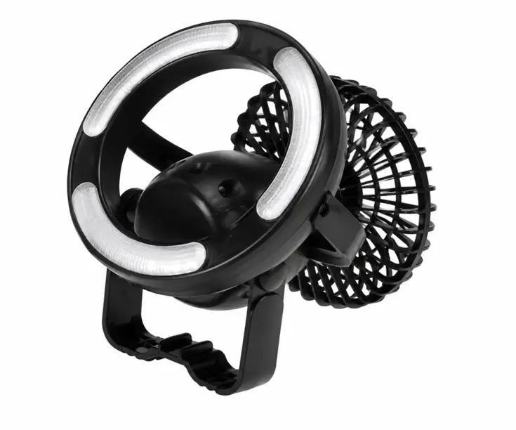 Campinglamp met Ventilator