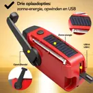 Noodradio - Radio Met Accu Batterij