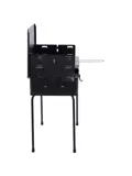 Barbecue Koffermodel Staal 40x30 cm