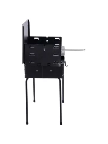 Barbecue Koffermodel Staal 40x30 cm