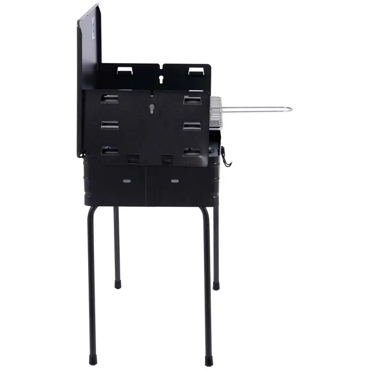 Barbecue Koffermodel Staal 40x30 cm