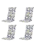 Blaze - Kussen hoge rug - Set van 4