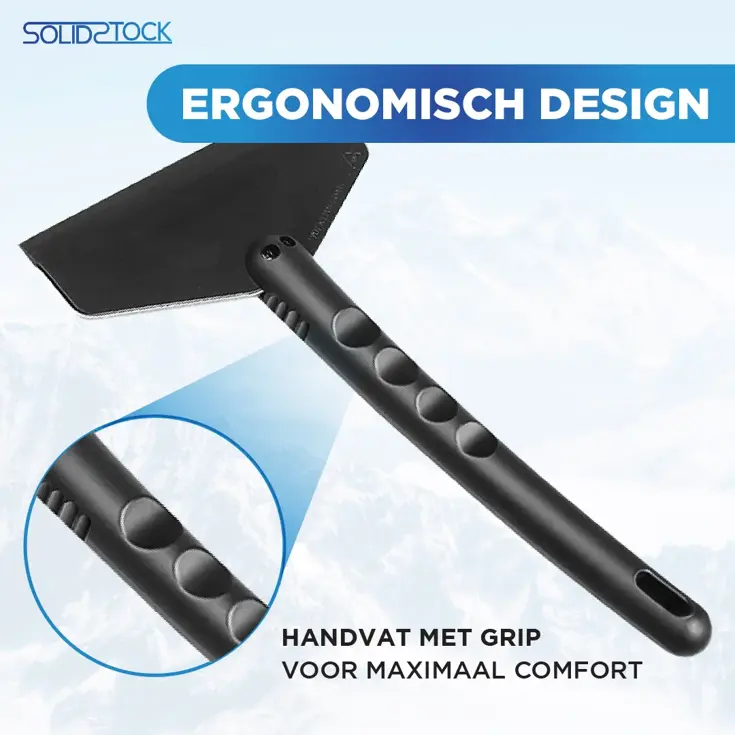 SolidStock IJskrabber Auto - Extra Breed