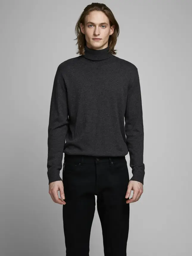 Heren Emil Knit Roll Neck