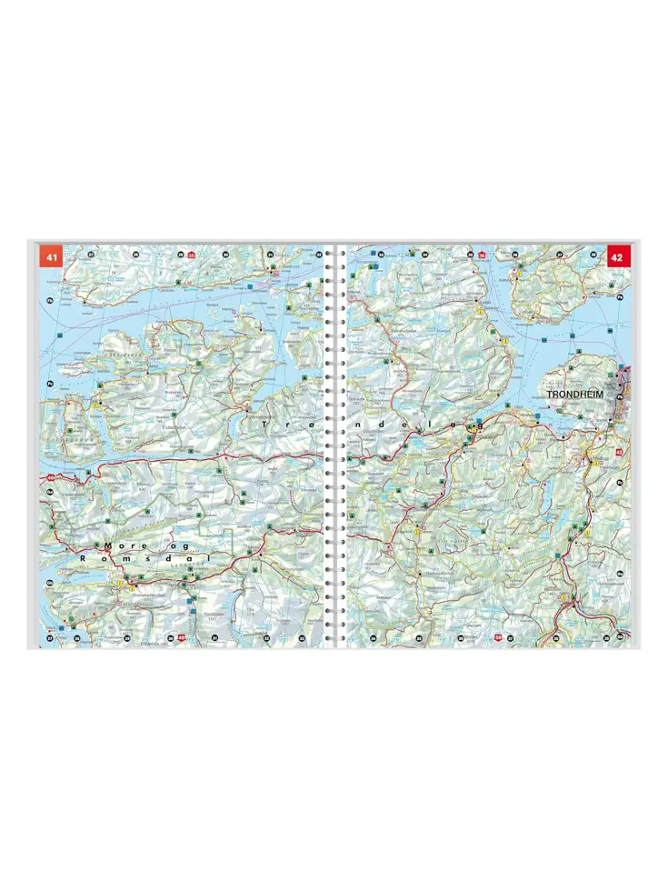 Wegenatlas Noorwegen