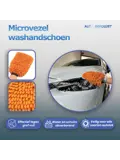 Microvezel Autowashandschoen Oranje