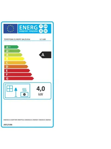 Petroleumkachel - LC-150 - met weektimer - 200 m³