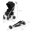 Bobbie Paraplu Buggy - 5-Punts Gordel - Draagtas